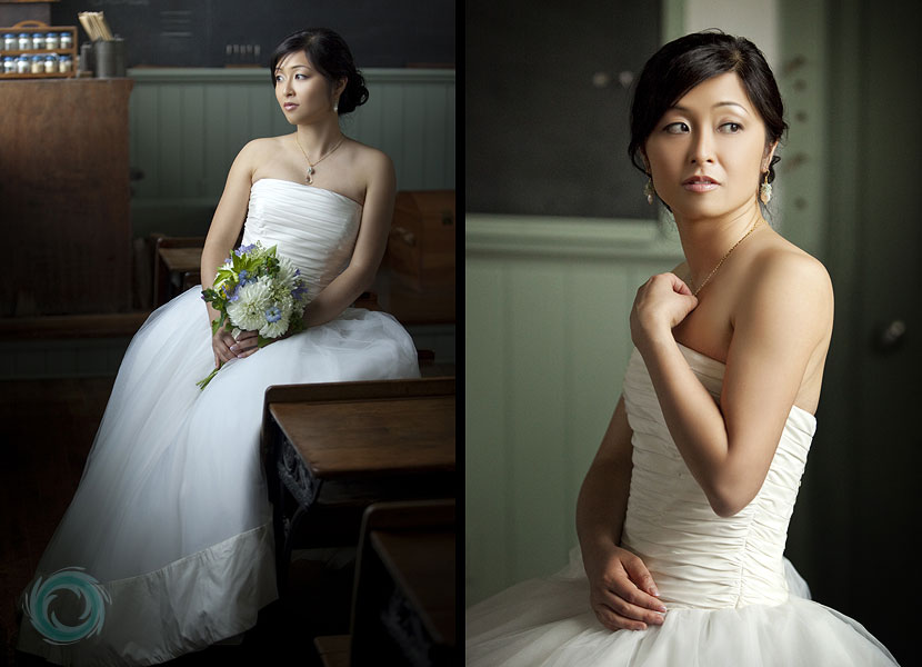 05-a stunning chinese bride in an old toronto schoolhouse