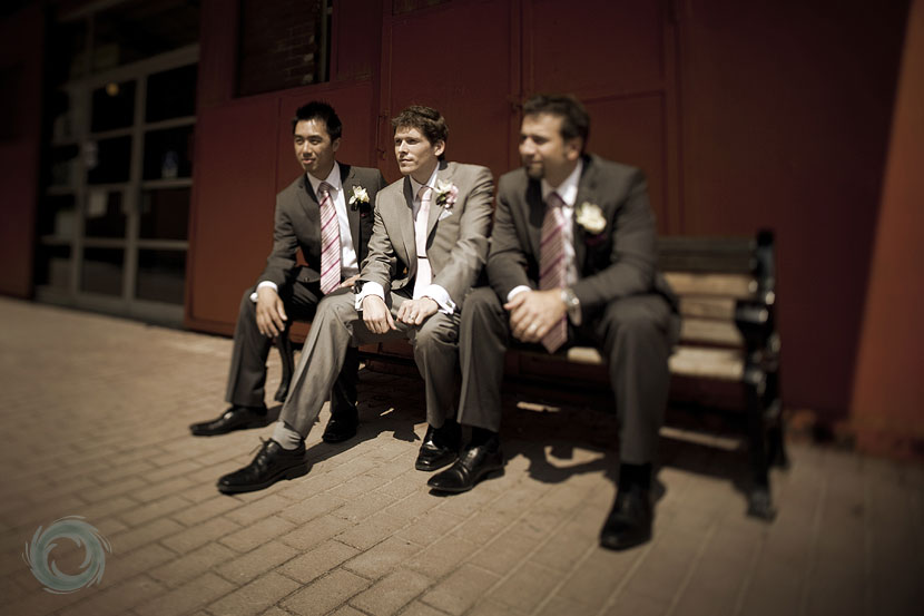 19-the groomsmen looking very cool