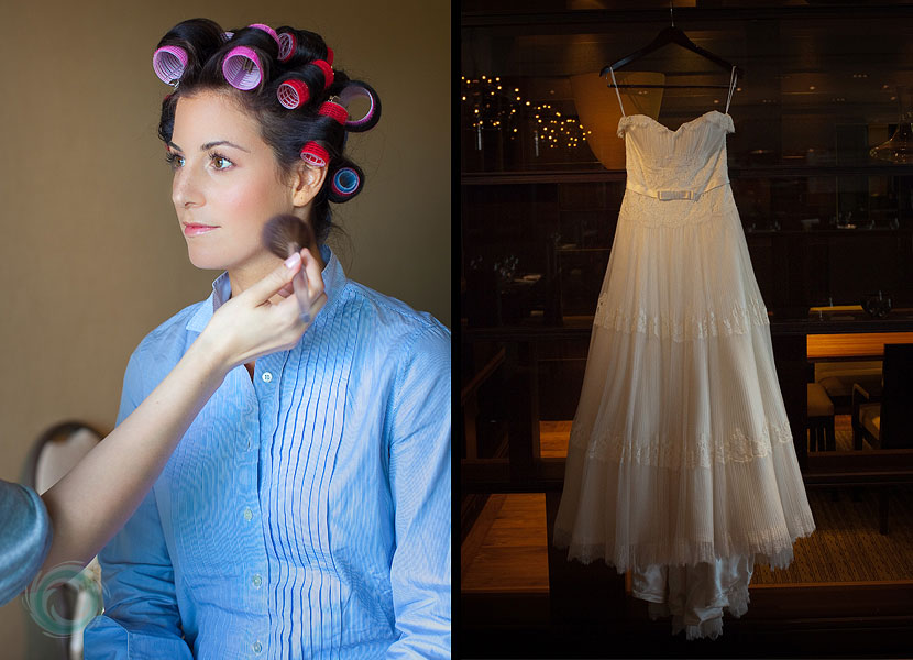 Melissa Sweet Gown and Bride in Make-Up muskoka-wedding-photos-02
