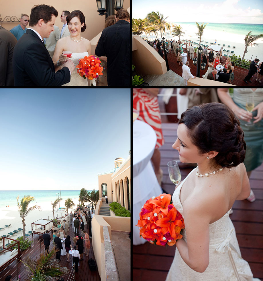 11-cocktail reception by the beach royal hideaway