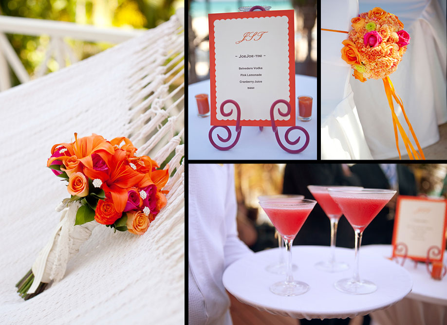 12-wedding cocktail details destinationwedding boquet
