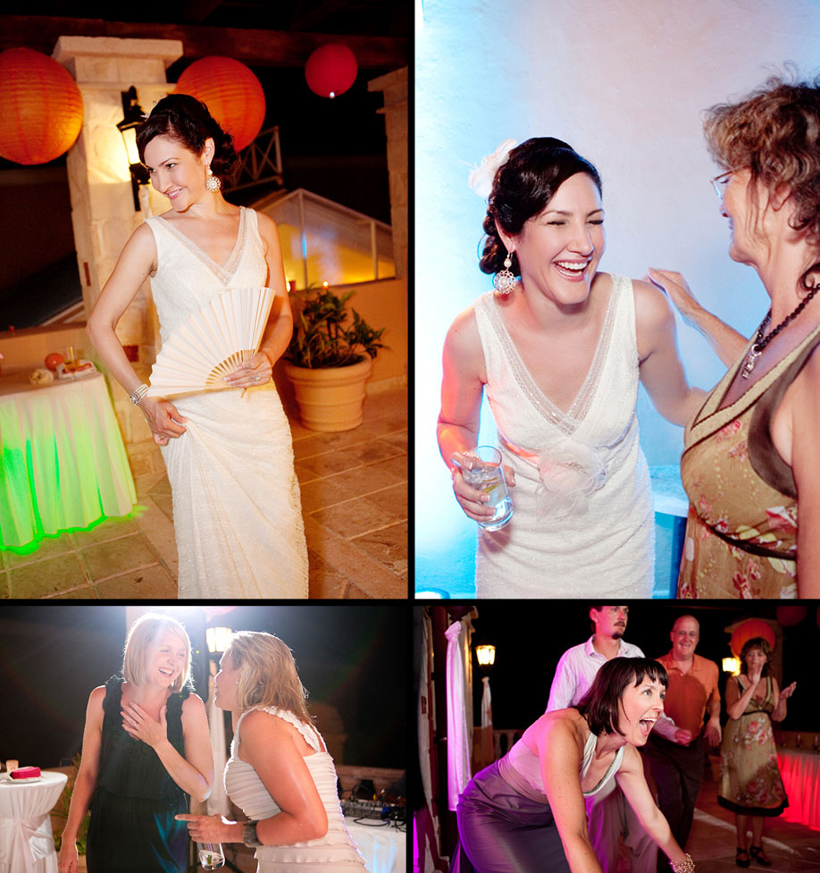 21-bride and her girlfriends dancing